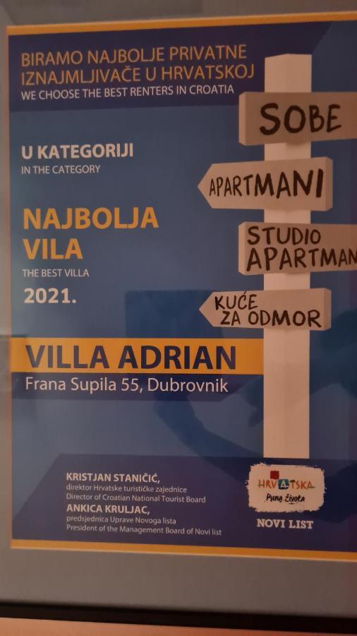 Villa Adrian 杜布罗夫尼克 外观 照片
